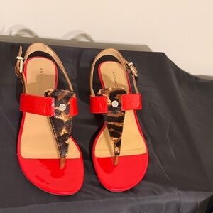 Antonio Melani Color block sandals